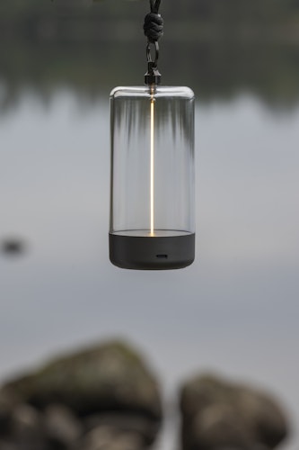 Konstsmide Tischlampe Edison XS anthrazit