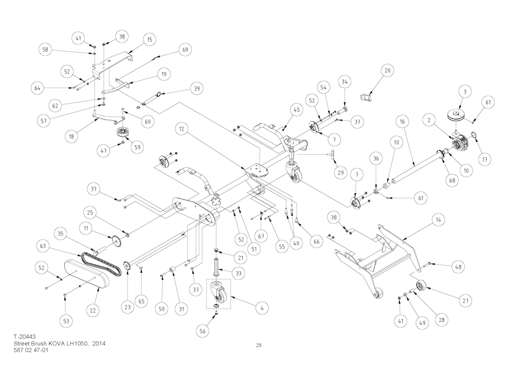Explosionszeichnung Ersatzteile