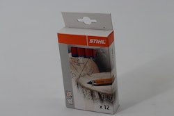 Stihl Signierkreide 12 Stück rot