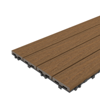 Handmuster - NewTechWood Terrassenfliese Premium - Teak