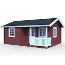 Vorschaubild Palmako Ferienhaus Sandra 21,5 + 3,7 m² - 70 mm