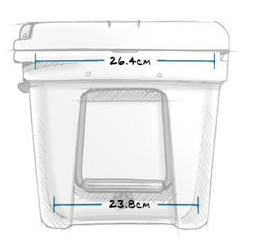 YETI Abmessungen