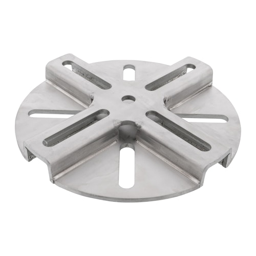 doppler Adapterplatte VARIO 60-170 mm, Edelstahl