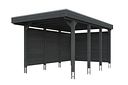 Vorschaubild Skan Holz Carport Friesland 320x555 cm inkl. Seiten- und Rückwand Set A