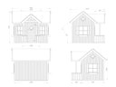 Vorschaubild Palmako Kinderspielhaus Jennie 3,6 m²