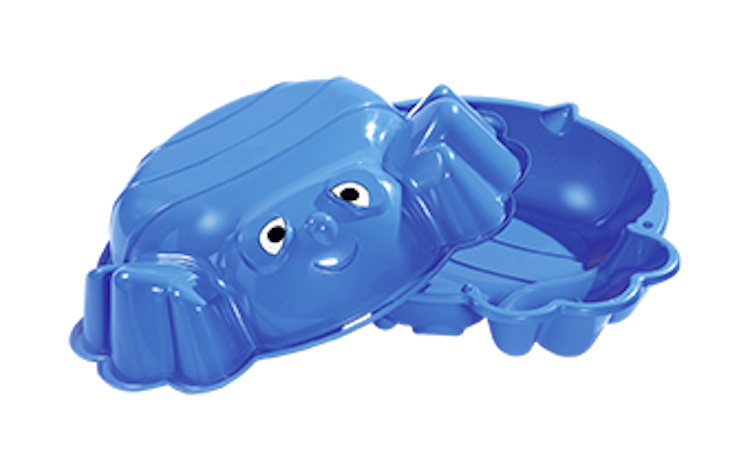 KHW Sandkasten/Wassermuschel Beach Bee 2er Set - Made in Germany