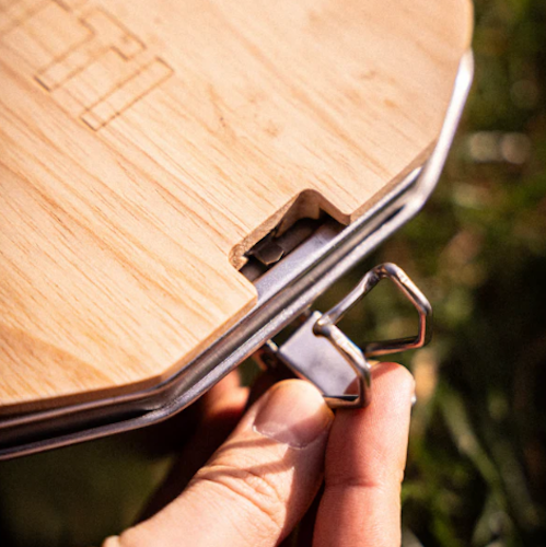 SKOTTI PLANK Holzbrett für Boks