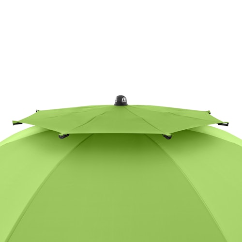 doppler Strandschirm WINDPROFI 200 Manual, Aluminium Anthrazit / 100 % Polyester 80 g/m²