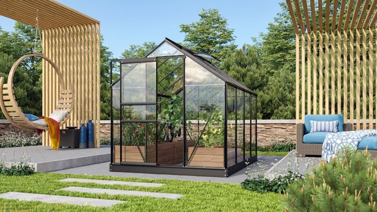 Vitavia Gewächshaus Venus 5000 inkl. 1 Dachfenster - 5,0 m²