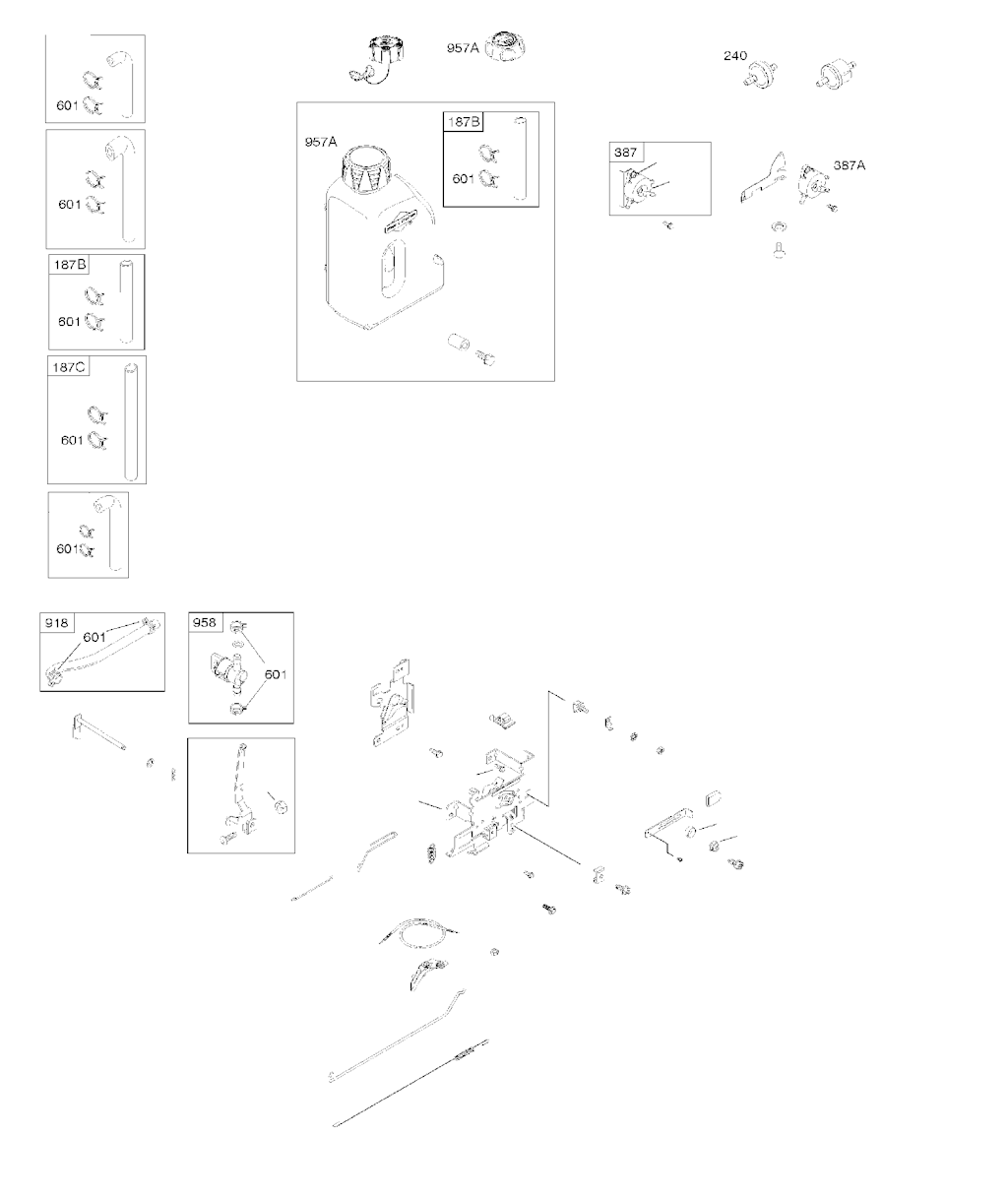 Explosionszeichnung Ersatzteile