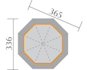 Vorschaubild Weka Pavillon 234 A / B