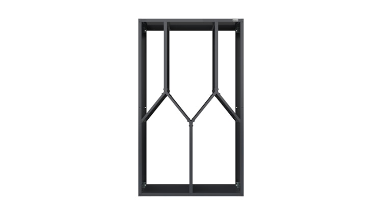 Weka Metall Brennholzregal