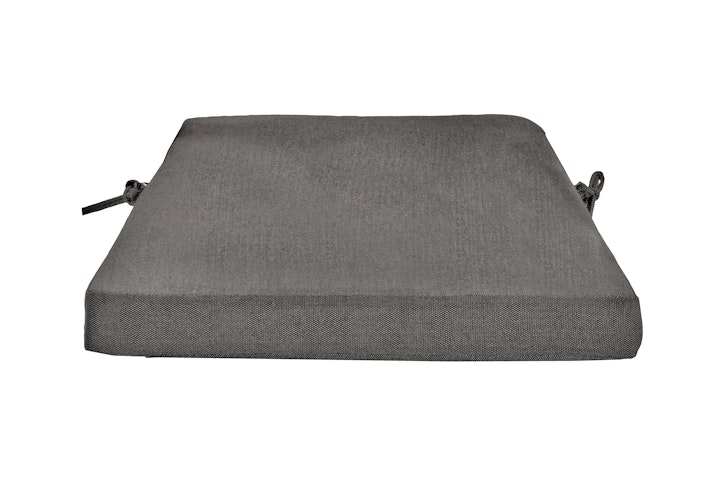 Garden Pleasure Gartenmöbel Set DIJON / BASTIA, Tisch 200 x 100 + 6 Stapelstühle, Polyrattan Ingwerbraun / Glasplatte / Kissen 100 % Polyester Anthrazit