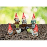 Heissner Waldmänner, Serie mit 5 Gartenzwergen (06222-00)Zubehörbild