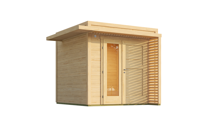 Weka Design Gartenhaus Pure Garden Amberley - 19 mm