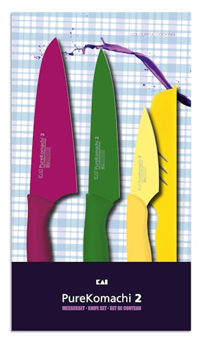 KAI Pure Komachi 2 Starter-Messer-Set AB-5700 + AB-5701 + AB-5723