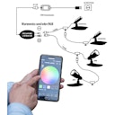 Vorschaubild Heissner Starter-Set 3 Gartenleuchten mit Dämmerungssensor