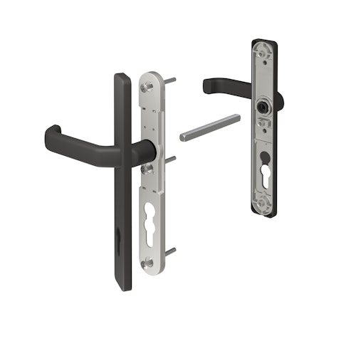 TraumGarten Drückergarnitur Anthrazit