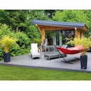Vorschaubild Fiberdeck Premium WPC-Terrassendiele Dark grey massiv 23 mm