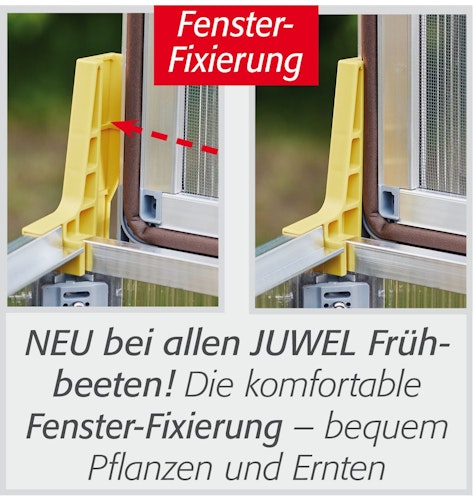 JUWEL Thermo Frühbeet EASY-FIX 120/80