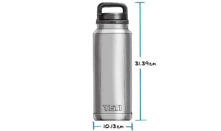 YETI Trinkflasche RAMBLER 46 oz. (1,4 l) - mit Chug-Verschluss