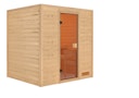 Vorschaubild Karibu Woodfeeling Sauna Adelina - 38 mm Massivholz Aktionssauna inkl. gratis Sauna-Zubehörset im Wert von 234,94 €