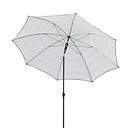 Vorschaubild doppler Mittelmastschirm myZONE 200 Manual, Stahl Anthrazit / 100 % Polyester 180 g/m² 