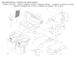 Husqvarna Zubehör für Aufsitzmäher CES36A, 954120093, 2002-05