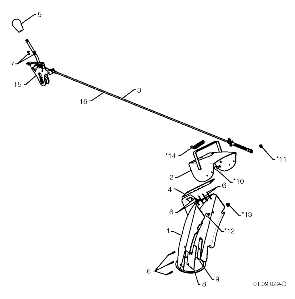 Explosionszeichnung Ersatzteile