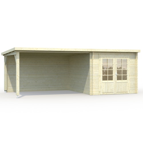 Palmako Gartenhaus Ella 6,9 + 10,0 m² - 28 mm