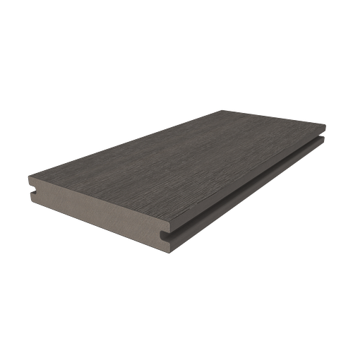 NewTechWood Deluxe Vintage WPC-Terrassendiele Massiv Silver Gray  23 x 138 mm