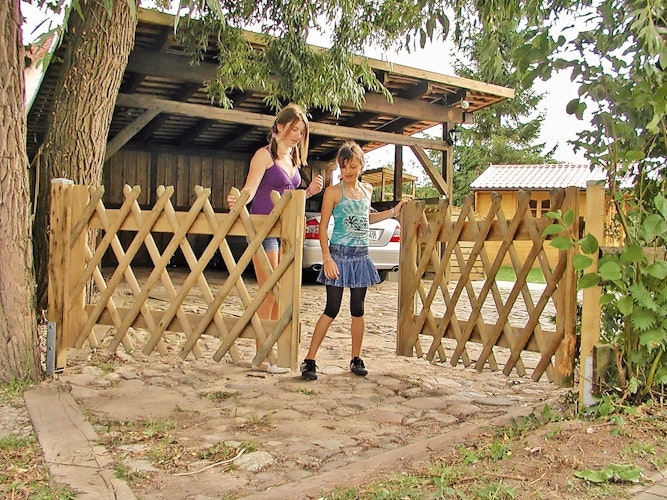 T&J Jägerzaun ohne Querriegel