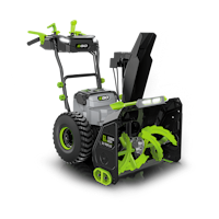 EGO Power Schneefräse SNT2400E inkl. 2x Akku BA4200T + 2x Ladegerät CH5500E