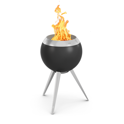 höfats MOON 45 Feuerschale mit hohem Fuß