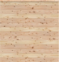 OSMO Sichtblende Juel A Lärche naturbelassen - geschlossen 175x185 cm