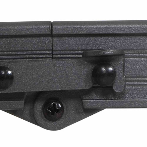 Siena Garden Campingtisch XL Comfort 120 x 60 cm, Stahl Grau / MDF Grau - Abverkauf