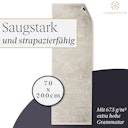 Vorschaubild Liebenstein Saunahandtuch 2er Set - 70 x 200 cm - 625 g/m²