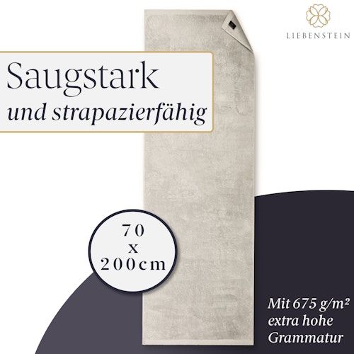 Liebenstein Saunahandtuch 2er Set - 70 x 200 cm - 625 g/m²