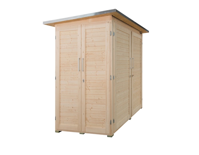 Weka Gartenschrank Geräteschrank Garten [Q] Kompakt
