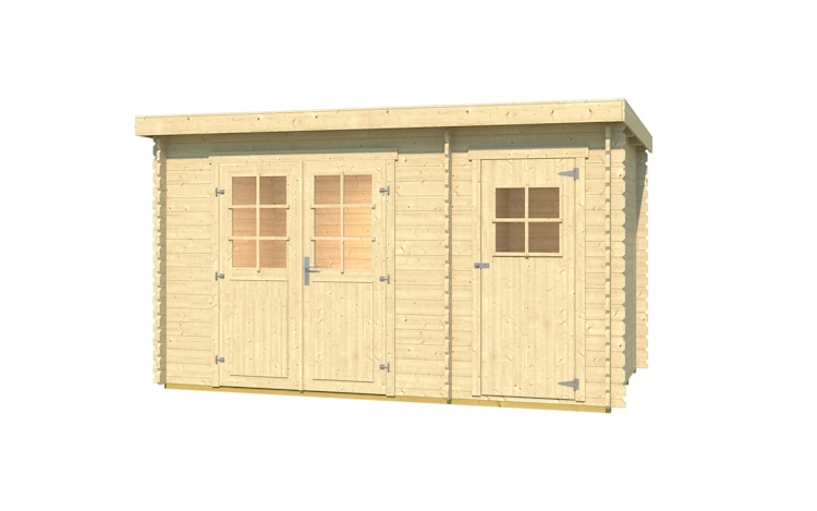 Weka Gartenhaus 254 - 28 mm