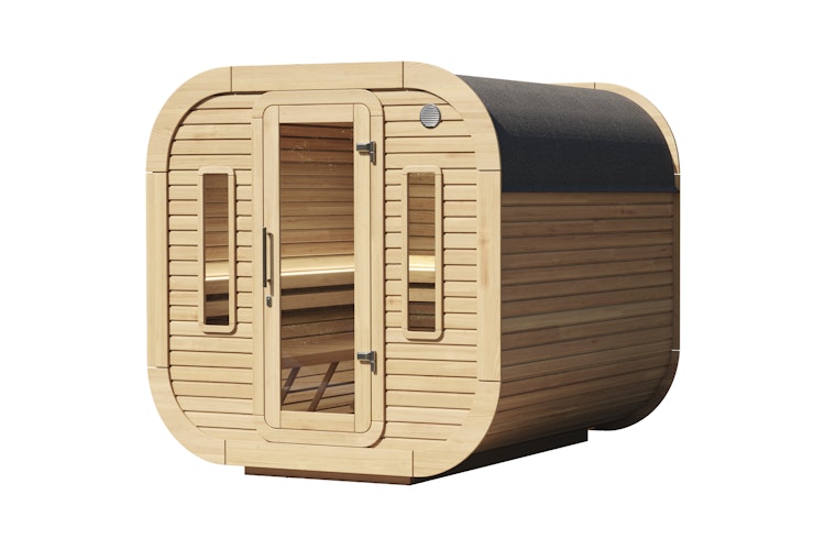 Wolff Finnhaus Design Saunahaus Luago 2x2 Art 2