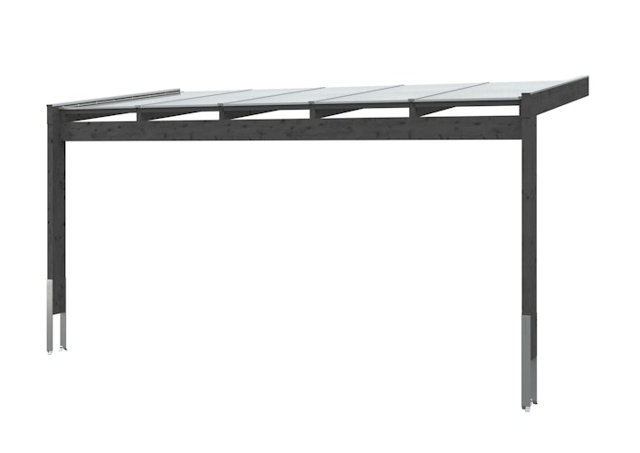 Skan Holz Terrassenüberdachung Novara Breite 557 cm