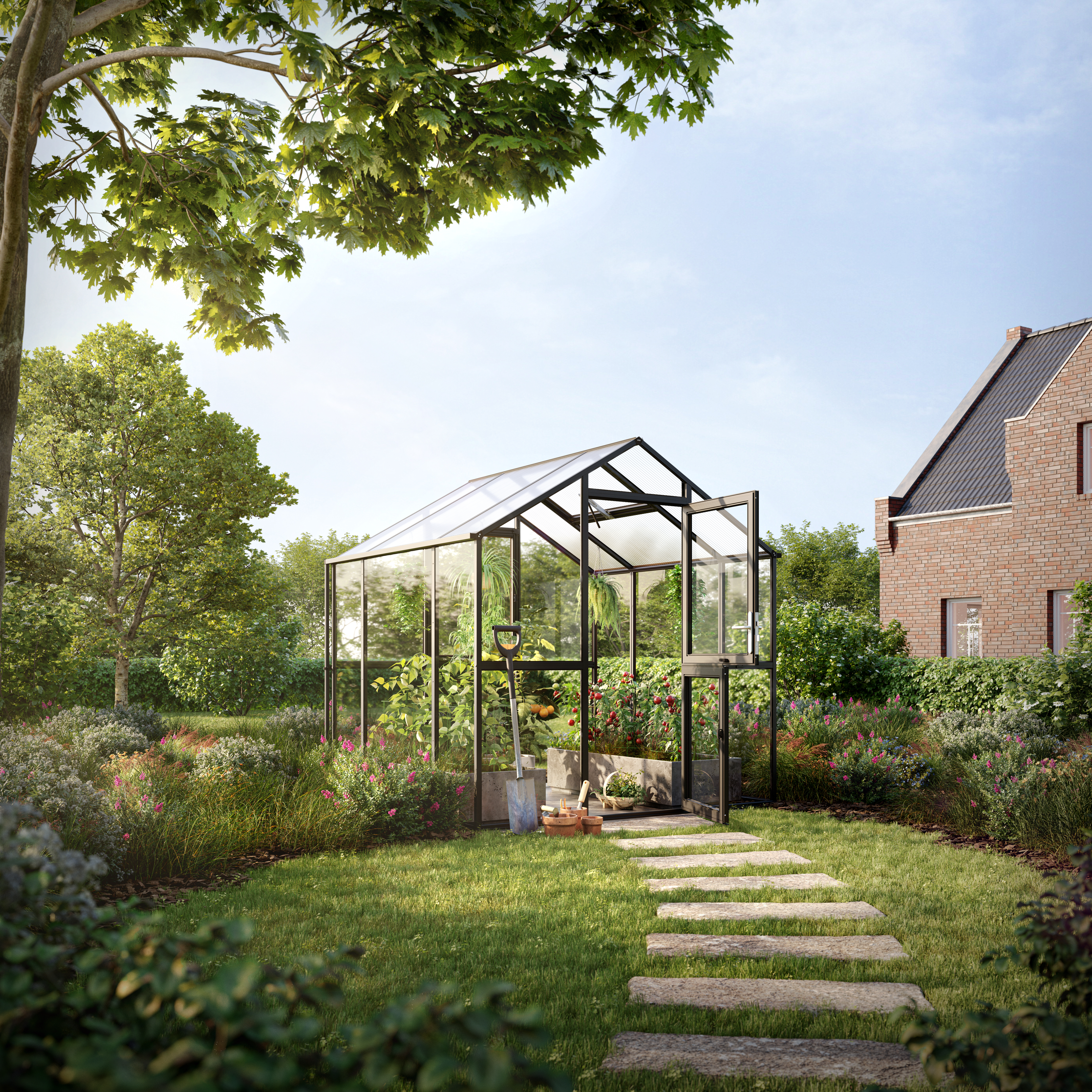 KGT Gewächshaus Aptasia Typ III-s