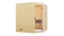 Vorschaubild Weka Sauna Valida Eck Gr. 2 mit Glastür+Fenster - Massivholzsauna 38 mm