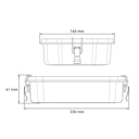 Vorschaubild SKOTTI BOKS Edelstahl-Box 1 Liter