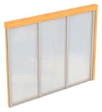 Skan Holz Seitenwände für Terrassendächer aus DouglasieZubehörbild