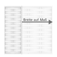 B-Ware TraumGarten LONGLIFE ROMO Sondermaß weiß Höhe 170 x Breite 180