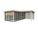 Vorschaubild Palmako Carport/Pavillon Connect Lenna 24,9 m² Set 414 Slide