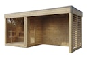 Vorschaubild Wolff Finnhaus Saunahaus Sina 4323/5323 mit Seitendach
