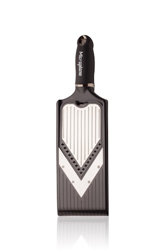 Microplane V-Hobel mit Julienne Einsatz SPECIALTY Schwarz